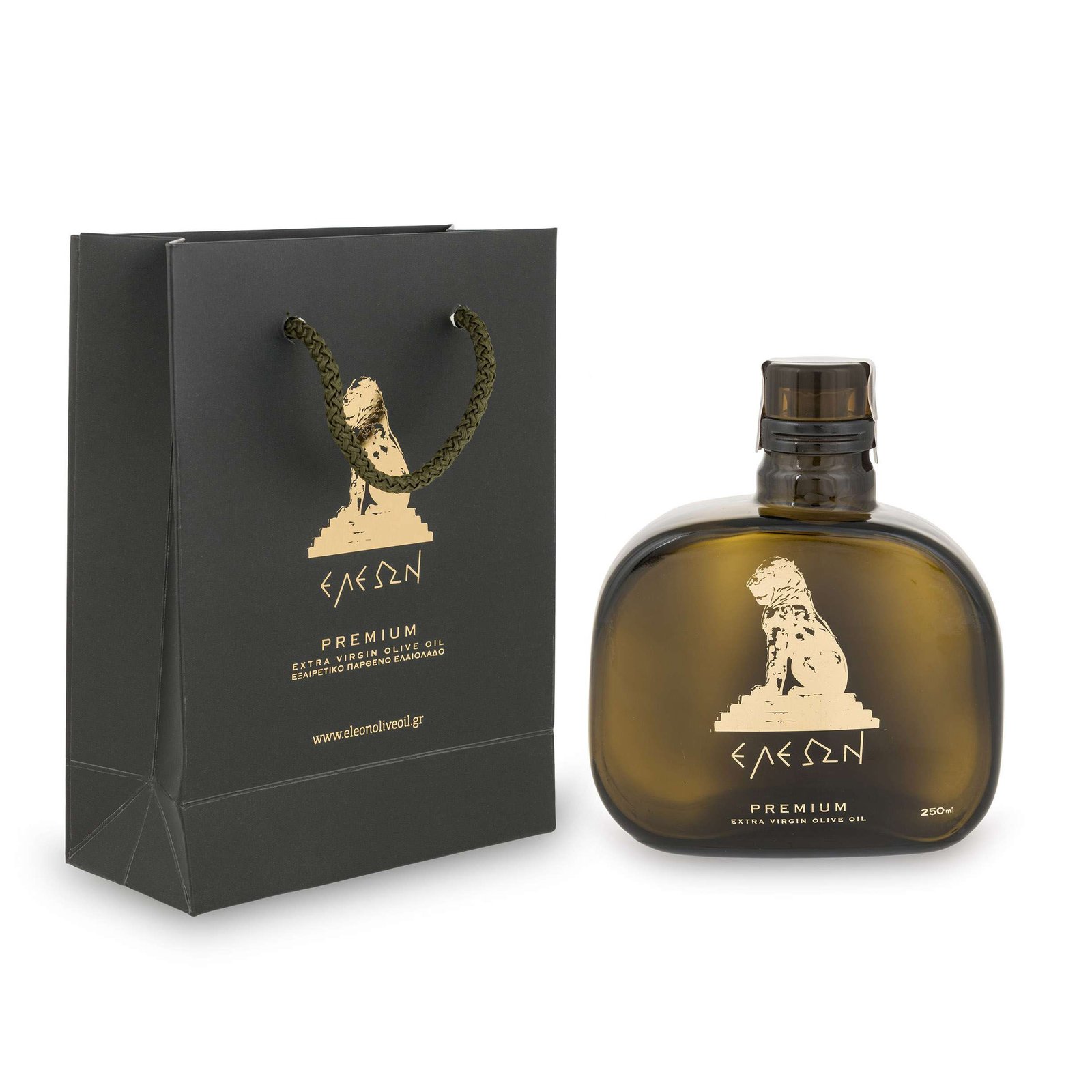 Eleon bottle with bag